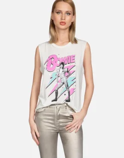 Discount Poison Skull Scoop Neck Muscle Tank | Kel By Women Tanks