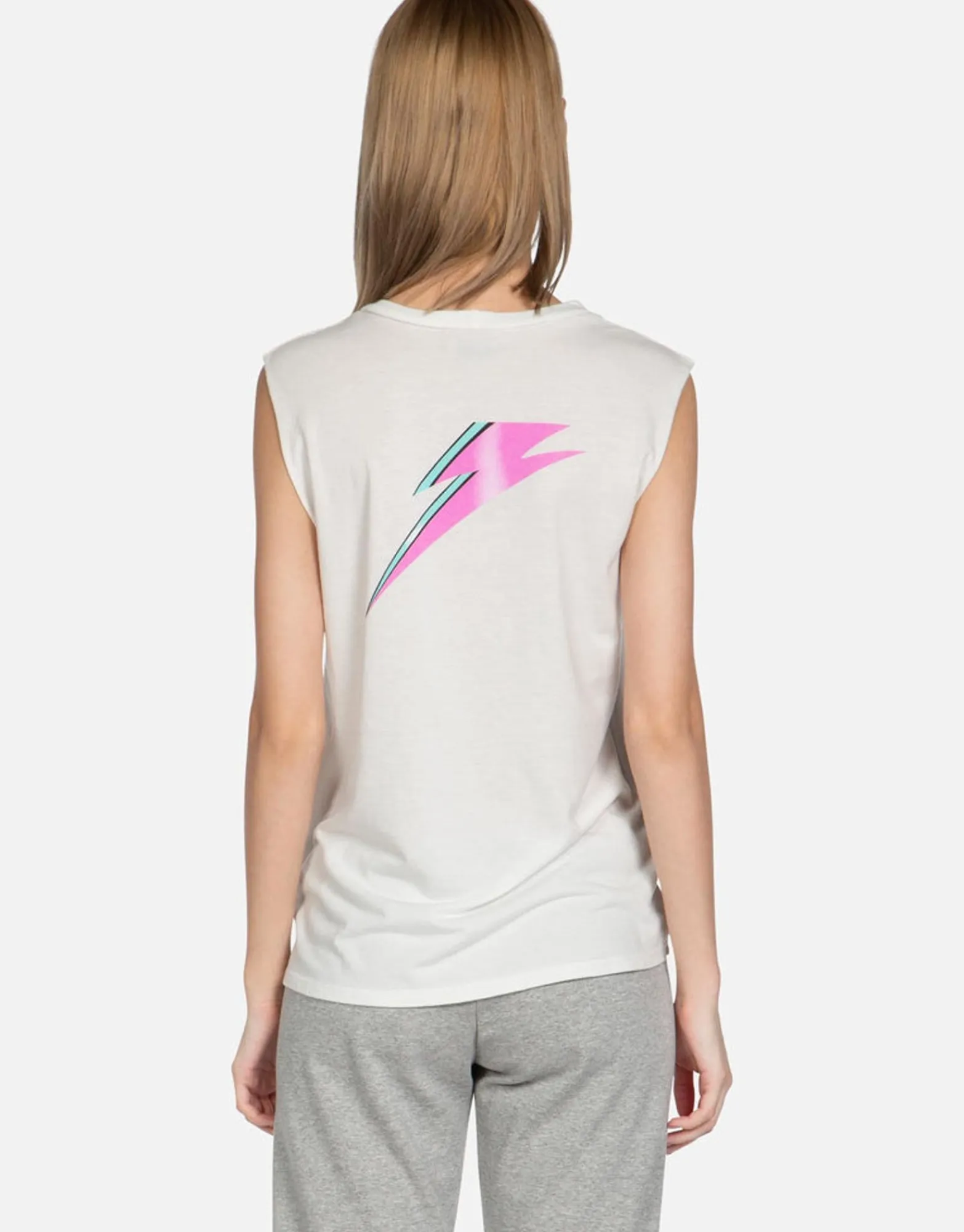Discount Poison Skull Scoop Neck Muscle Tank | Kel By Women Tanks
