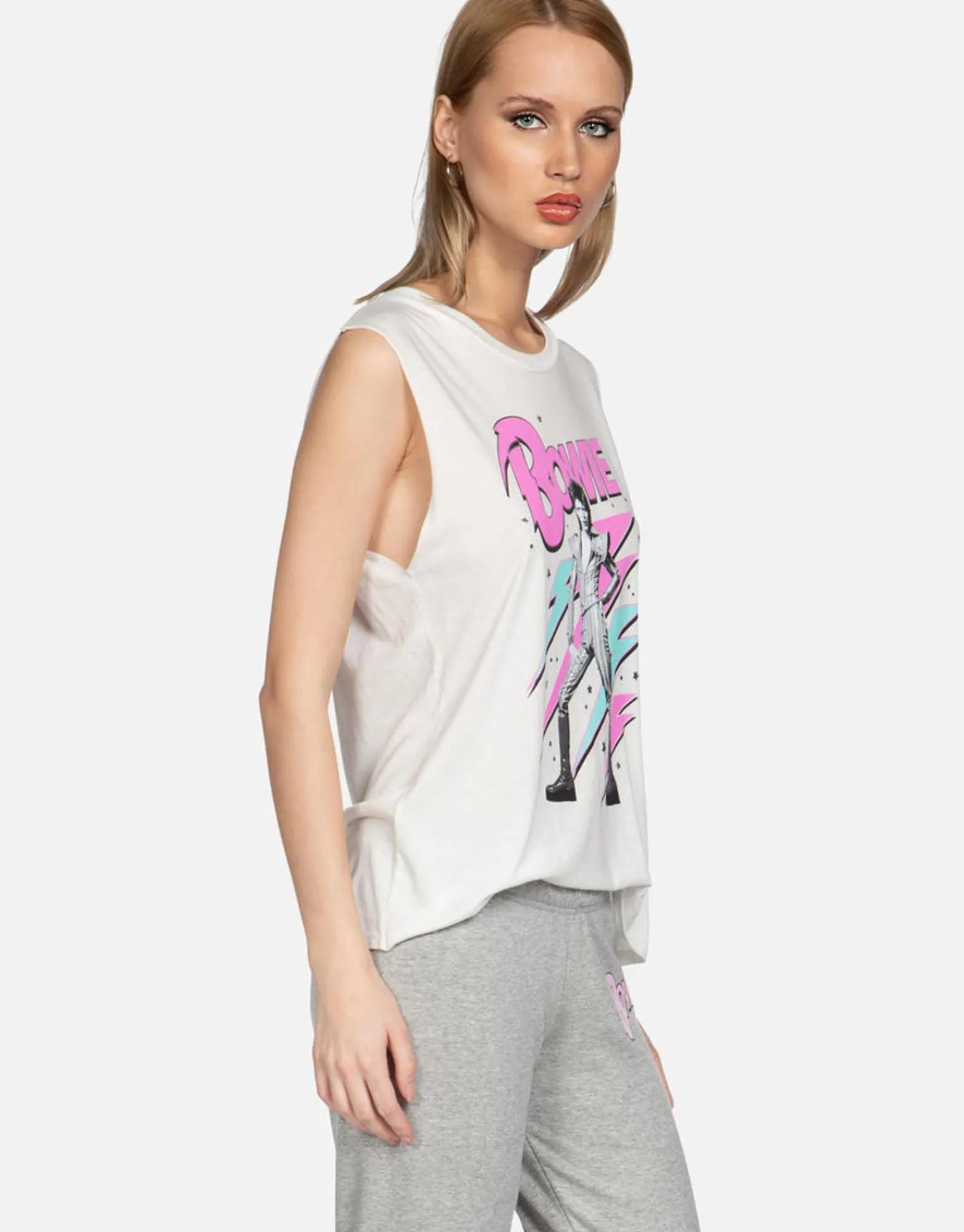 Discount Poison Skull Scoop Neck Muscle Tank | Kel By Women Tanks