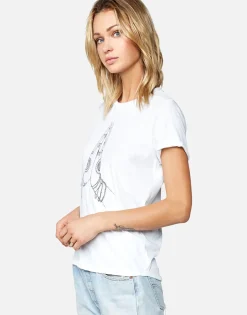 Store Prayer Hands Vintage Short Sleeve Roll Up Tee | Edda By Women Short Sleeve