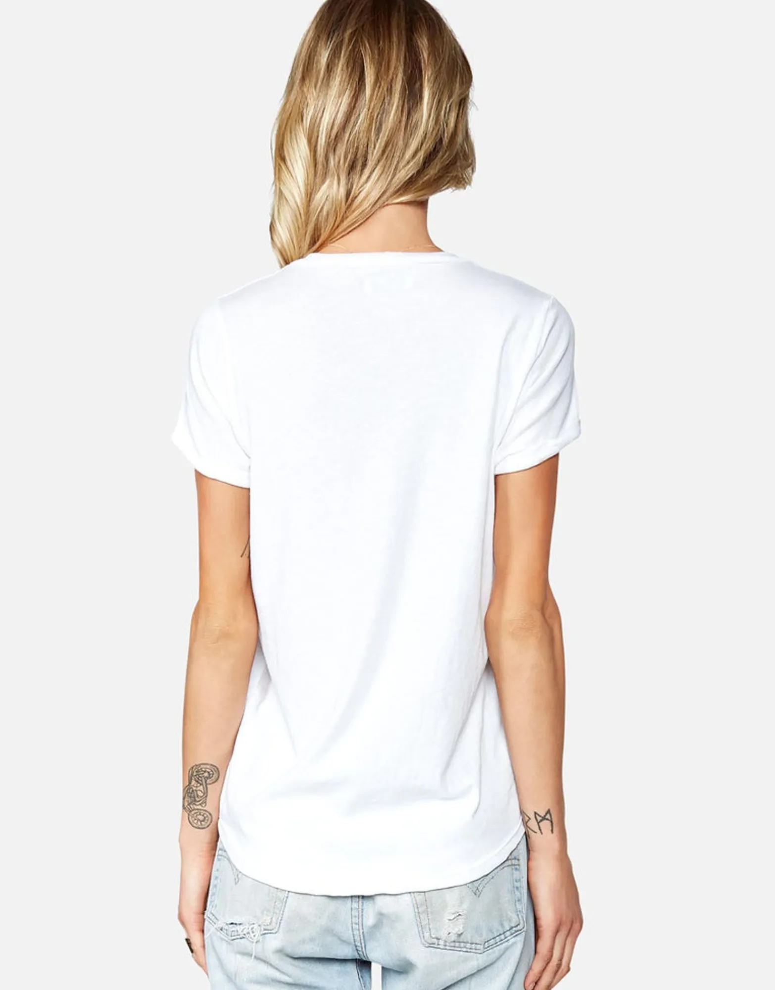 Store Prayer Hands Vintage Short Sleeve Roll Up Tee | Edda By Women Short Sleeve