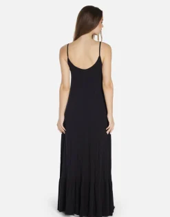 Online Punk Leopard Maxi Ruffle Dress W/ Crystals In | Beatrix By Women Dresses