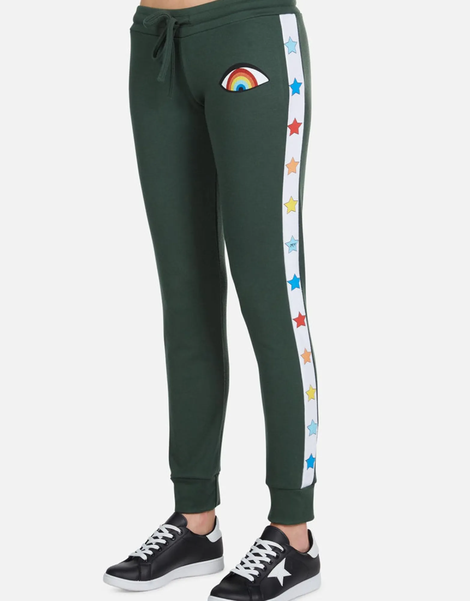 Cheap Rainbow Eye Star Sweatpant | Eliza By Women Long Sweatpants