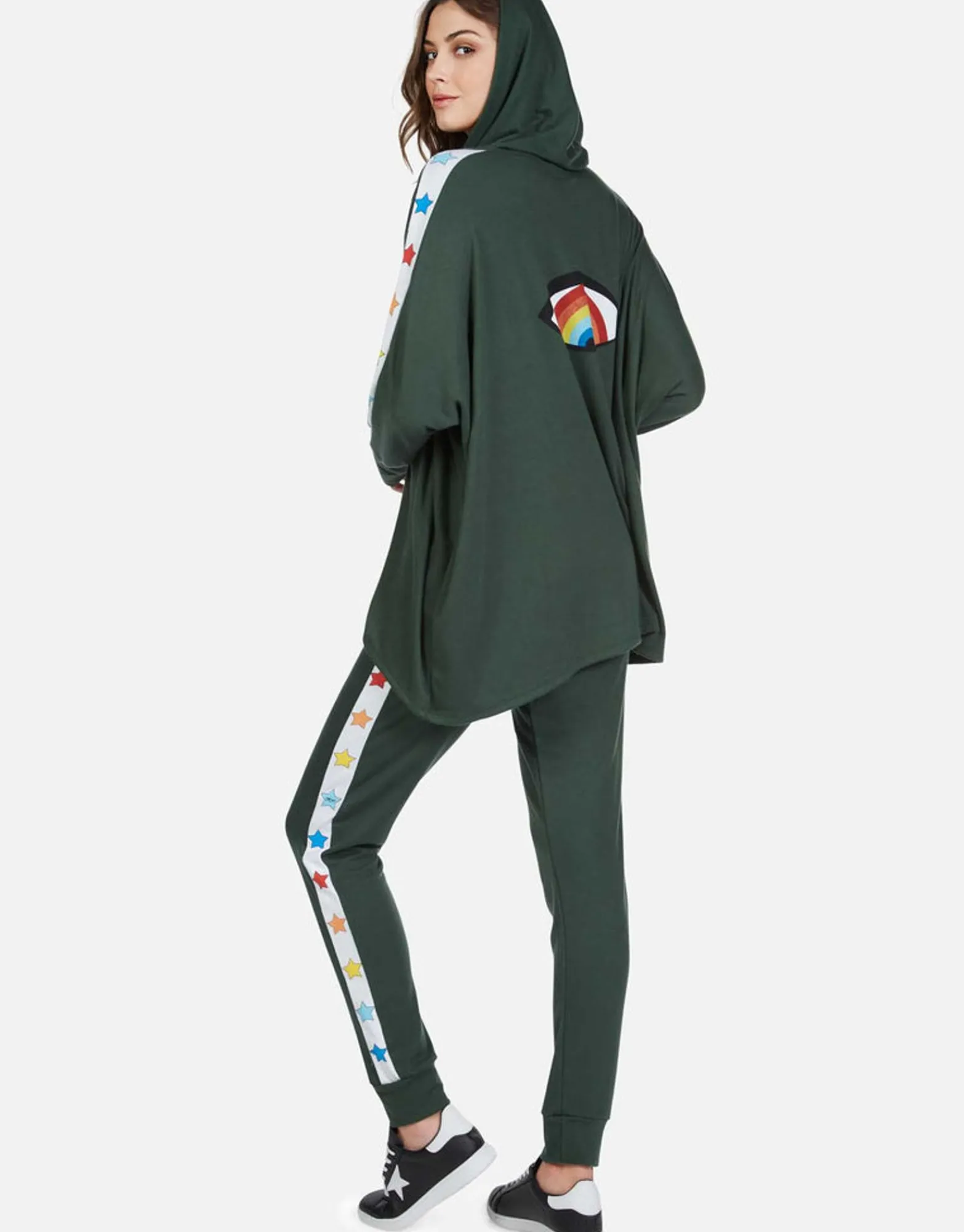 Cheap Rainbow Eye Star Sweatpant | Eliza By Women Long Sweatpants