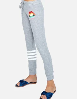Discount Rainbow Gap Mouth Classic Sweatpant W/Cuff | Kizzy By Women Long Sweatpants