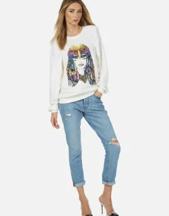 Cheap Rainbow Lady Eagle Vintage Pullover | Kaylin By Women Long Sleeve