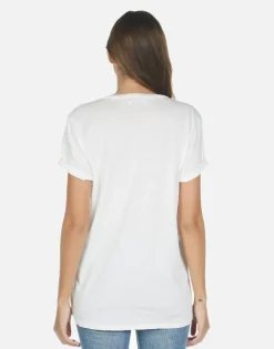 Shop Rainbow Lightning Eye Boyfriend Tee | Wolf By Women Short Sleeve