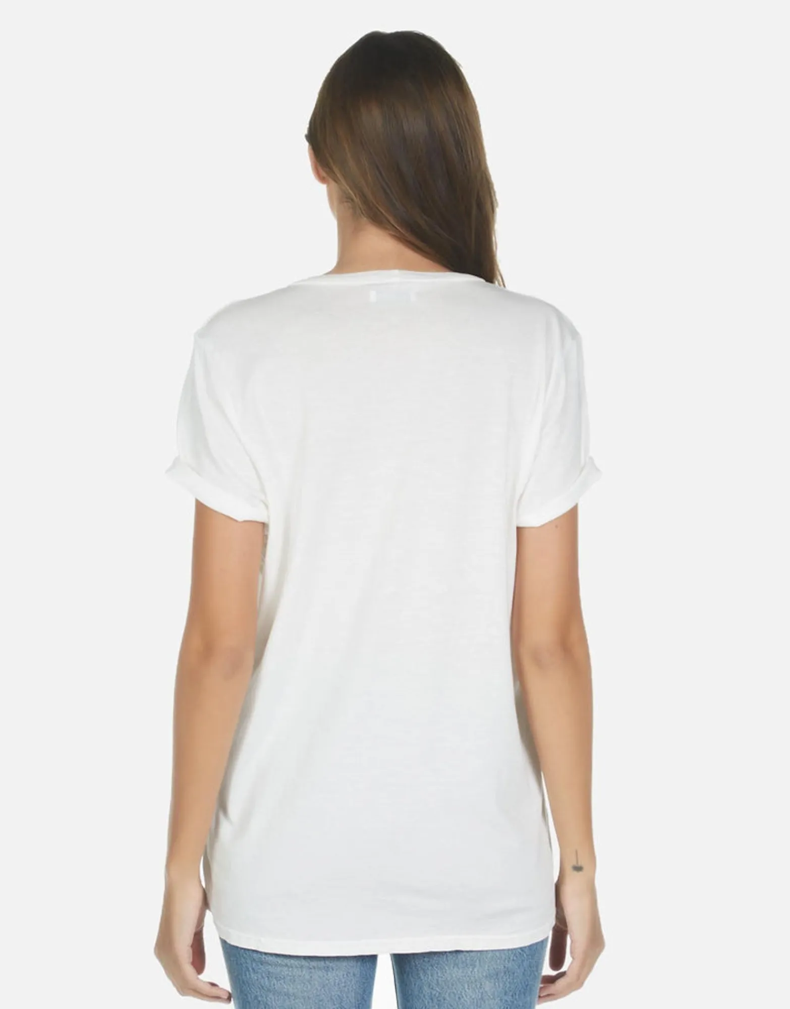 Shop Rainbow Lightning Eye Boyfriend Tee | Wolf By Women Short Sleeve
