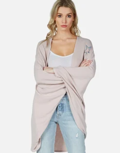 Clearance Rainbow Outline Stars Cardigan Wrap | Isla By Women Sweaters & Knits