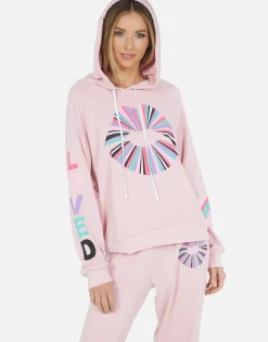 Best Rainbow Ray Lip Pullover Hoodie | Annalia By Women Hoodies
