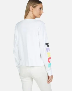 Shop Rainbow Ray Peace Ls Pullover | Luella By Women Long Sleeve