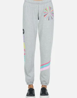 Shop Rainbow Ray Peace Sweatpant | Brynn By Women Long Sweatpants