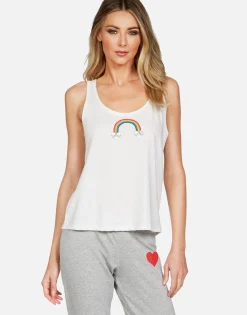 Store Rainbow Skull Cloud Tank Tee | Magnolia By Women Tanks