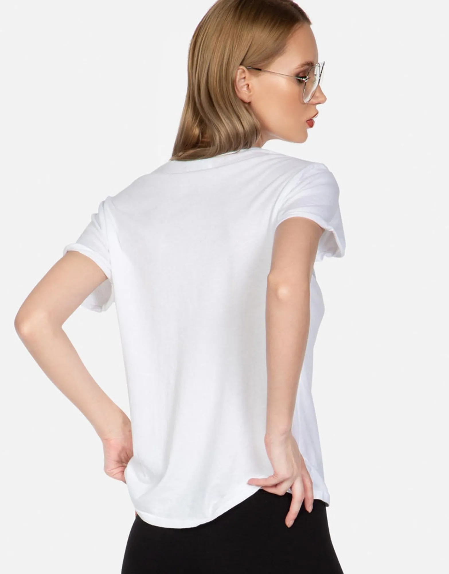 Discount Rainbow Smudge Lip Vintage Ss Tee | Edda By Women Short Sleeve