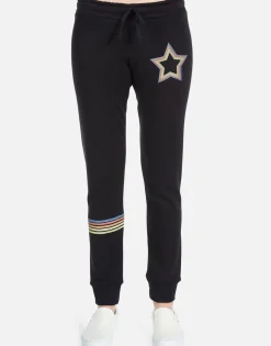 Hot Rainbow Star Lounge Sweatpant W/ Cuff | Jess By Women Long Sweatpants