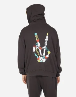 Fashion Ramirez Color Elements Skeleton Peace Men Hoodies