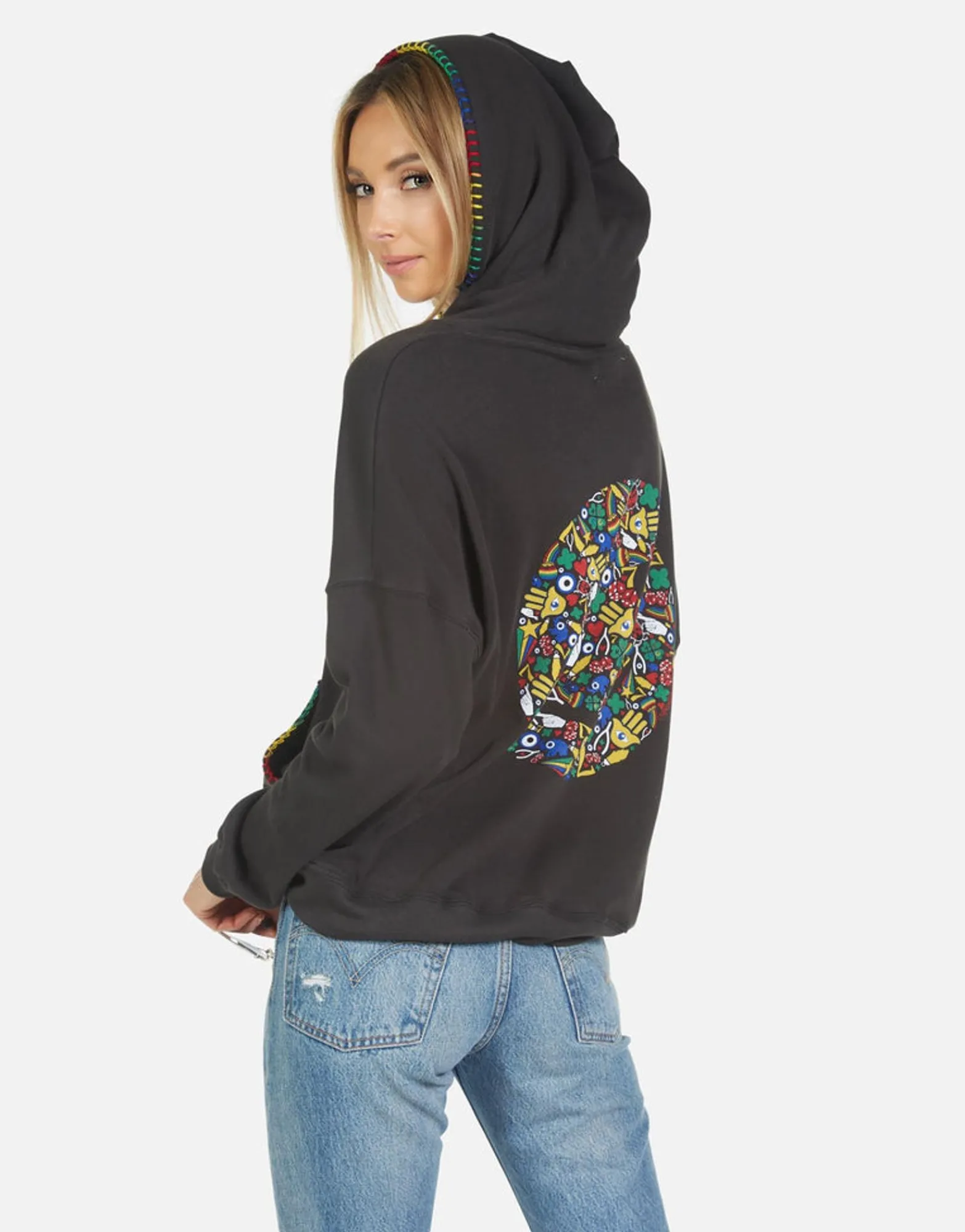 Store Raya Lucky Happy Face Women Hoodies