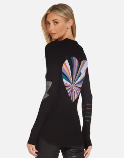 Hot Rays Of Love Fitted Top W/ Thumbholes | Mckinley By Women Long Sleeve