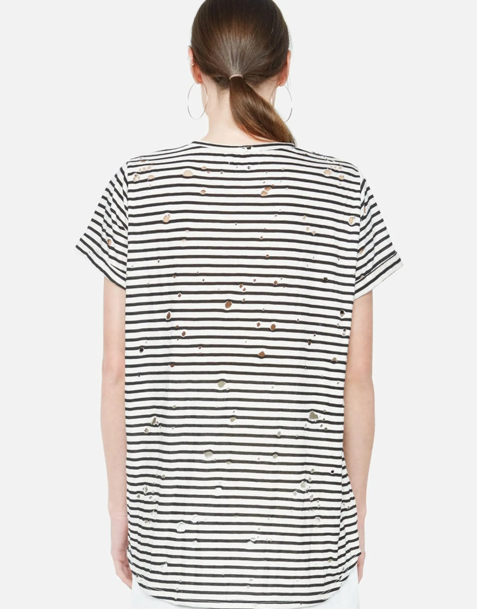 New Red Arrow Rose S/S Tee W/ Pocket & Scoop Hem | Iris By Women Short Sleeve