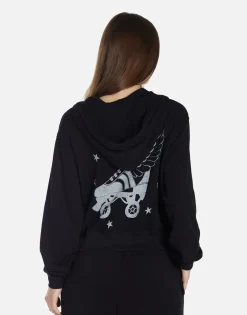 Sale Retro Skate Zip Hoodie In | Lachelle By Women Hoodies