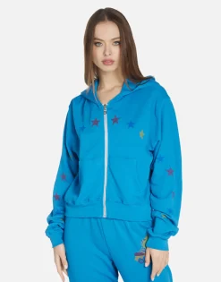 Shop Retro Snake Zip Hoodie In | Lachelle By Women Hoodies