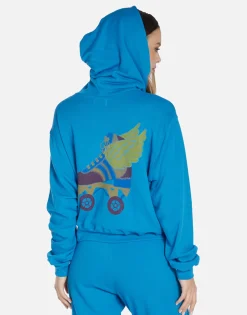 Shop Retro Snake Zip Hoodie In | Lachelle By Women Hoodies