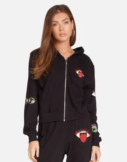Cheap Rocker Eye Hoodie In | Lachelle By Women Hoodies