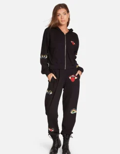 Cheap Rocker Eye Hoodie In | Lachelle By Women Hoodies