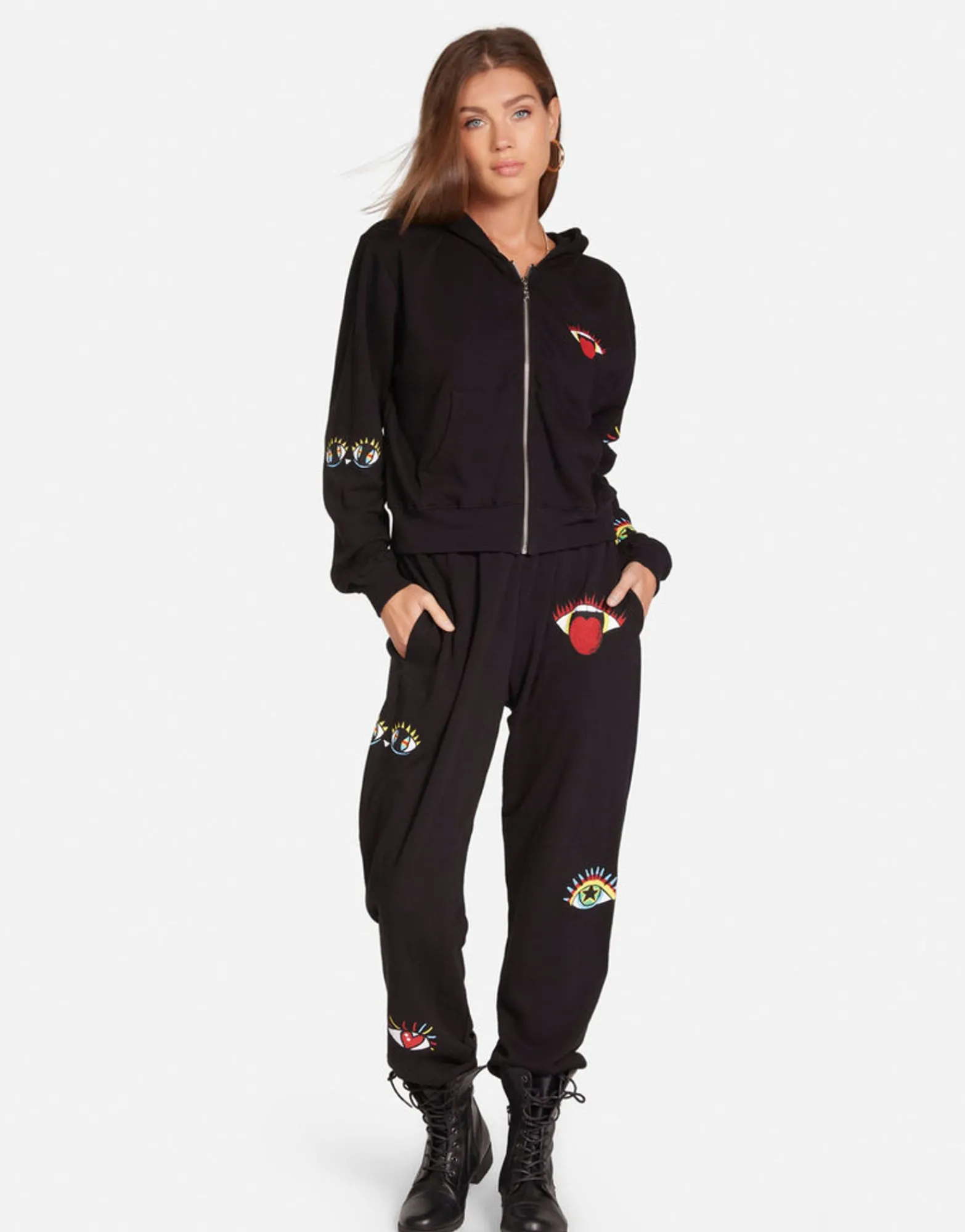 Cheap Rocker Eye Hoodie In | Lachelle By Women Hoodies