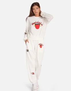 Store Rocker Eye Pullover In | Spalding By Women Long Sleeve
