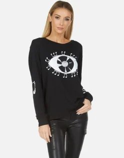 New Rooney Record Eye Women Long Sleeve