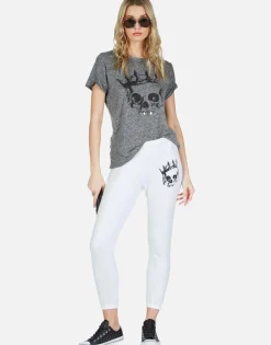 Flash Sale Royal Skull Crop Sweatpant | Alana By Women Crop Sweatpants