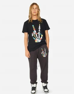Shop Sadler Color Elements Skeleton Peace Men Tees