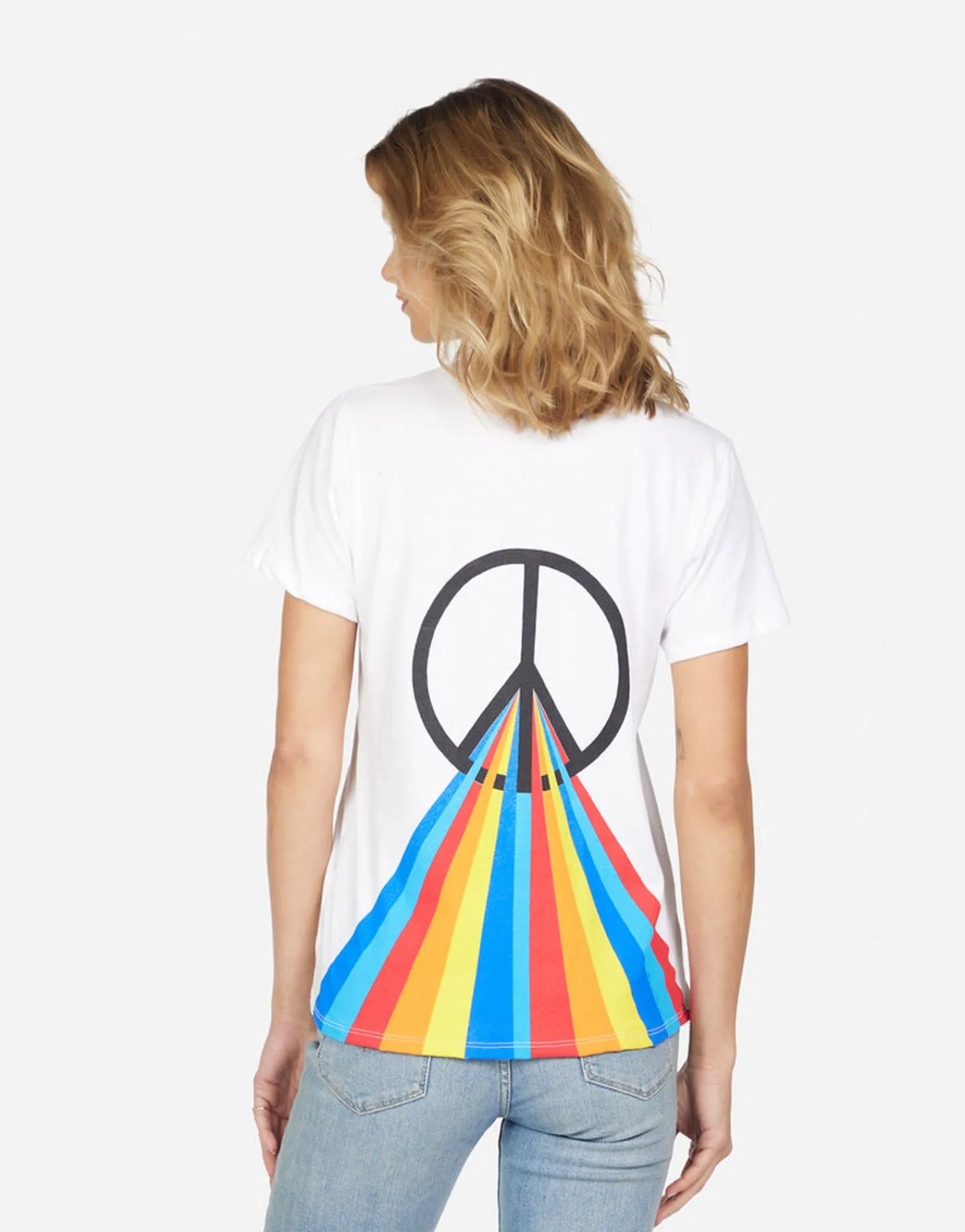 Hot Saleisha Peace Rays Women Short Sleeve