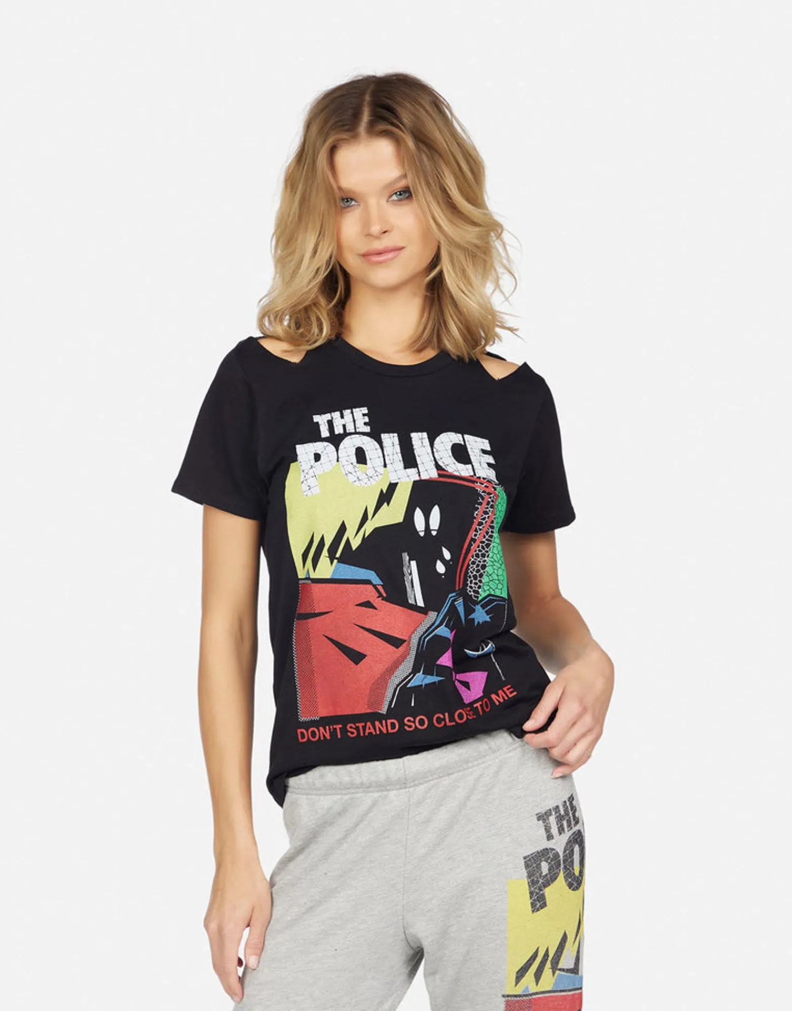 Store Saleisha The Police Don'T Stand Women Short Sleeve