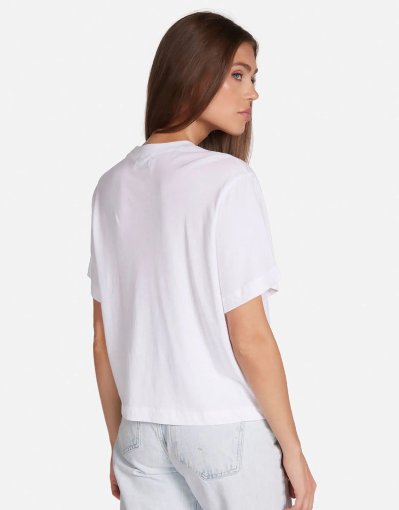 Cheap Sapphire Eye Boxy Crop Tee In | Rue By Women Short Sleeve