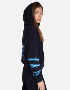 Hot Sapphire Eye Hoodie In | Lachelle By Women Hoodies