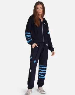 Hot Sapphire Eye Hoodie In | Lachelle By Women Hoodies
