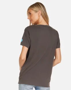 Outlet Sesame Street Faces Ss Boyfriend Tee | Elara By Women Short Sleeve