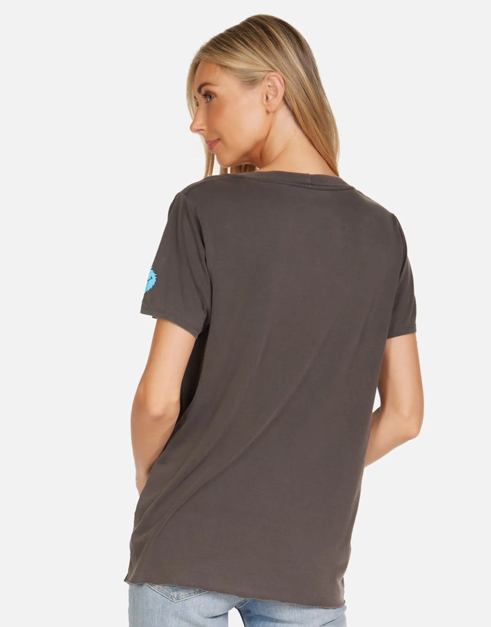 Outlet Sesame Street Faces Ss Boyfriend Tee | Elara By Women Short Sleeve