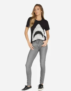 Discount Shark Classic Tee W/ Crystals In | Croft X By Women Short Sleeve