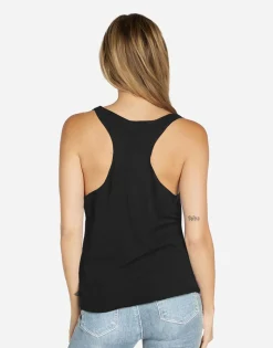 Flash Sale Shark Racer Back Tank W/ Crystals | Maisie X By Women Tanks