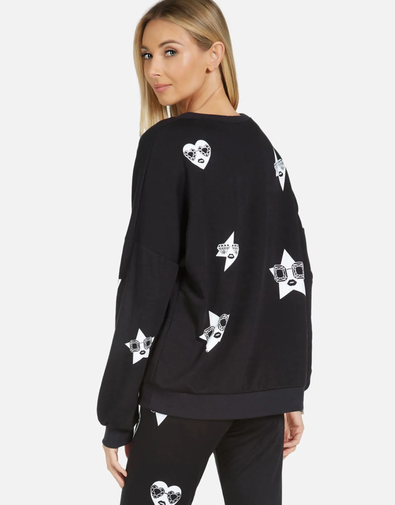 Fashion Sierra Bling Face Women Long Sleeve