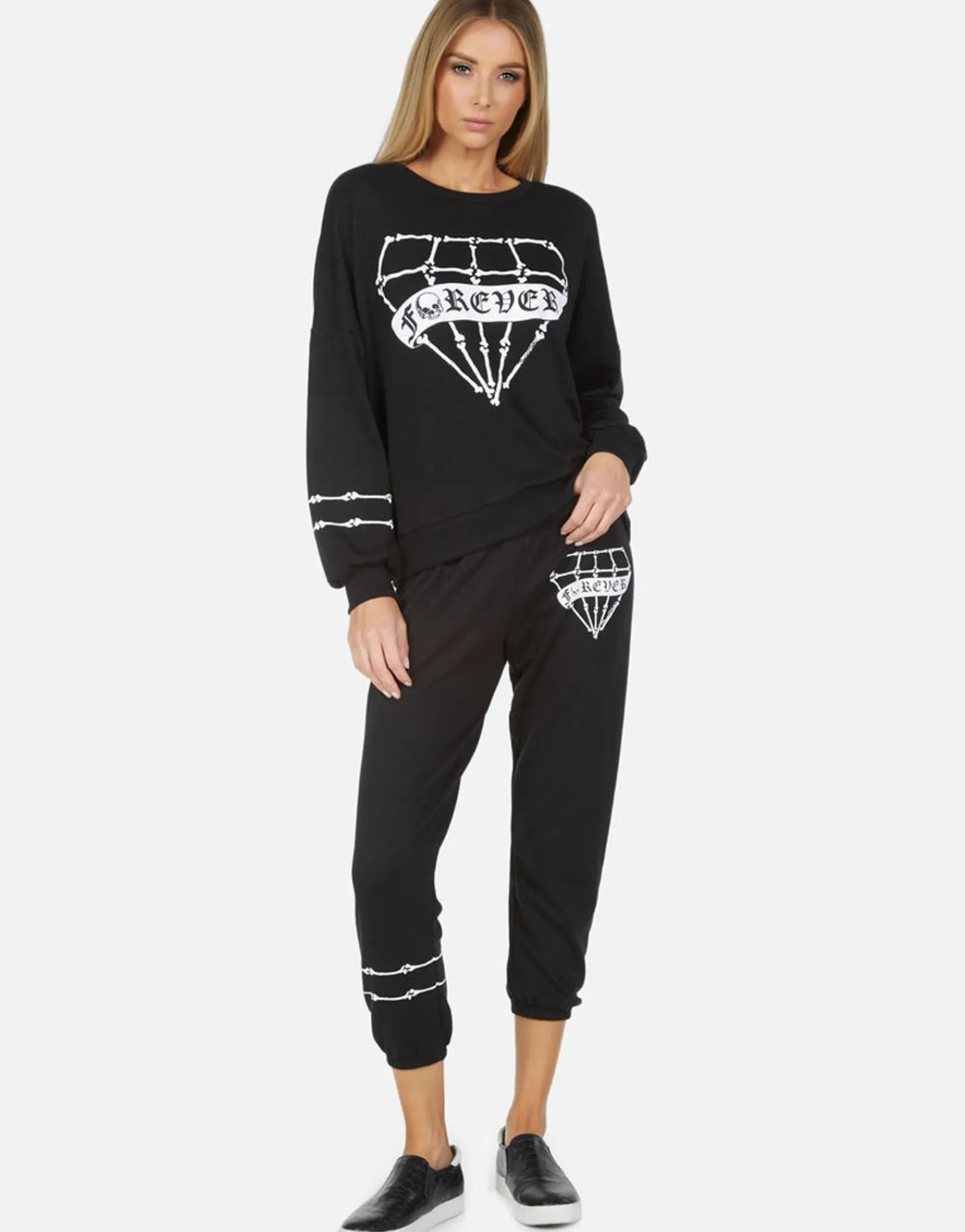 Shop Sierra Bone Diamond Women Long Sleeve