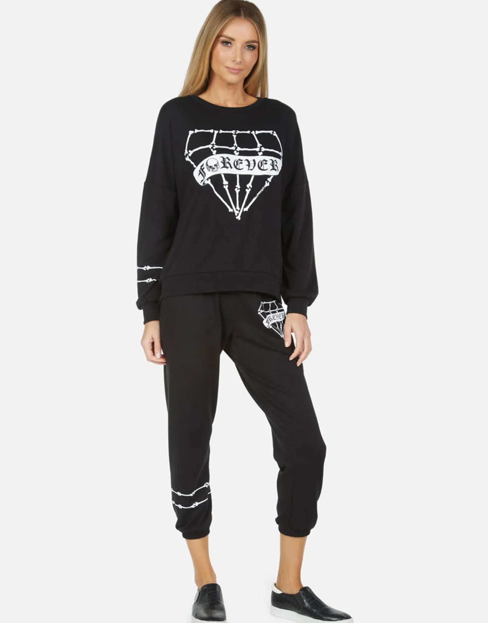 Shop Sierra Bone Diamond Women Long Sleeve
