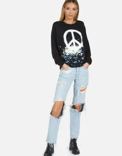 Clearance Sierra Brush Peace Women Long Sleeve