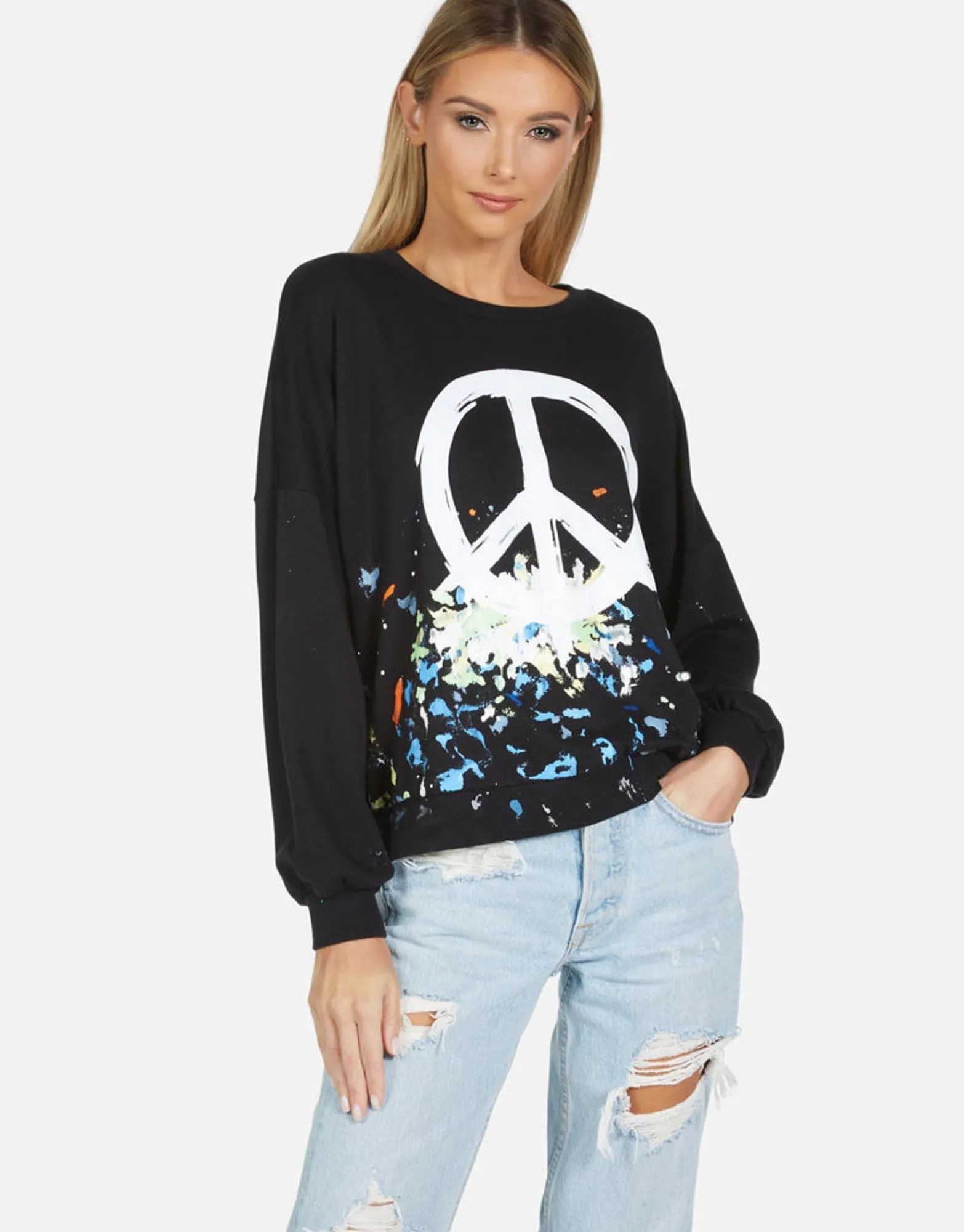 Clearance Sierra Brush Peace Women Long Sleeve