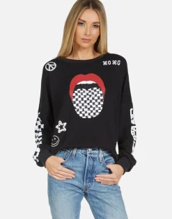 Discount Sierra Checker Tongue Women Long Sleeve