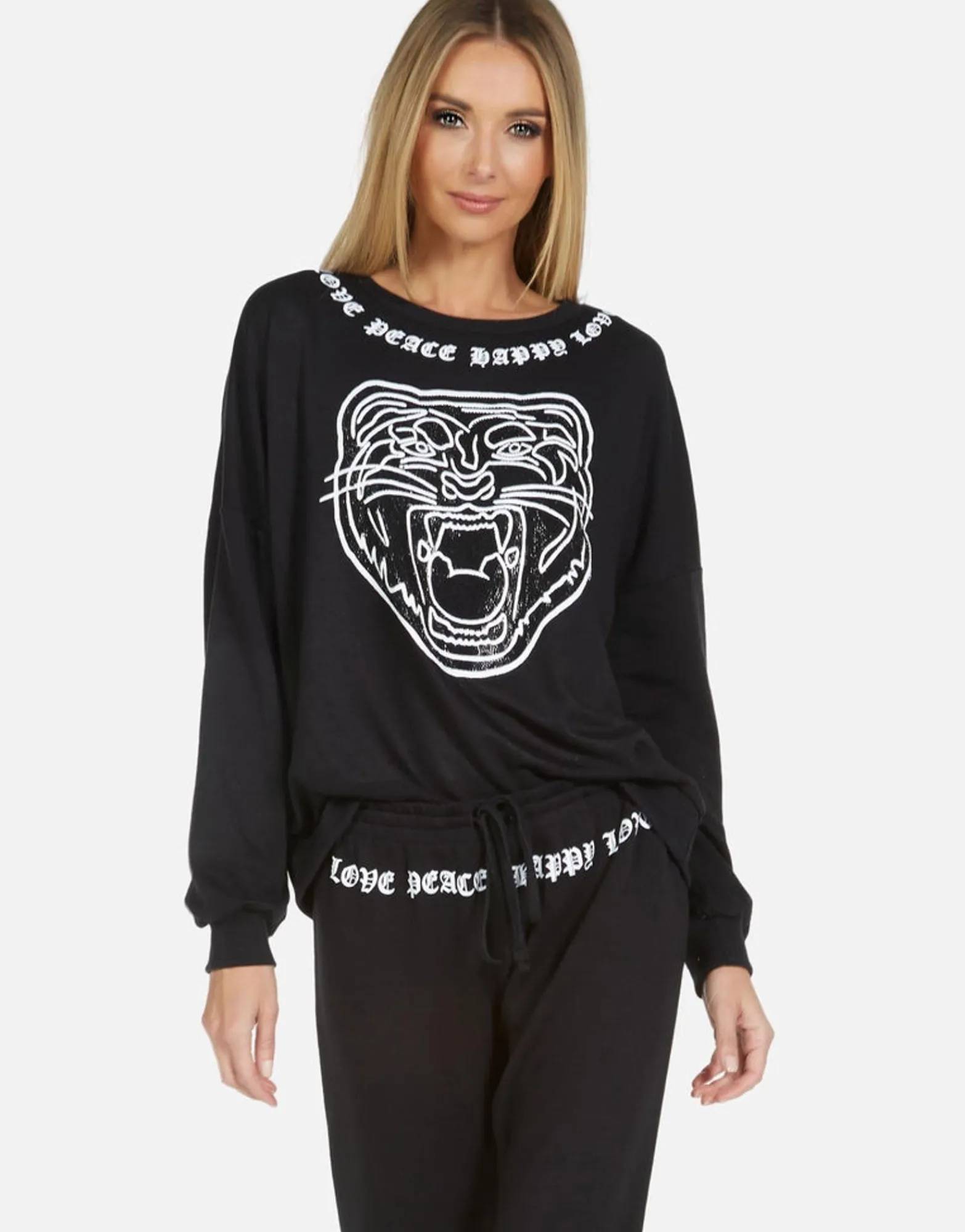 Discount Sierra Crystal Tiger Women Long Sleeve