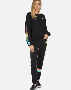 Hot Sierra Happy Chains Women Long Sleeve